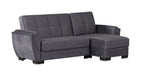 Ottomanson Armada Air - Upholstered Convertible Chaise Lounge With Storage - Microfiber