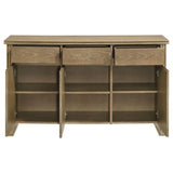 Adina - 2-Door 59" Sideboard Server - Distressed Light Brown