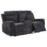 Kennett - Chenille Upholstered Power Reclining Loveseat