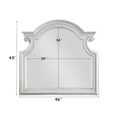 Florian - Mirror - Antique White