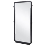 Leandro - 76" Full Length Floor Mirror - Burnished Black
