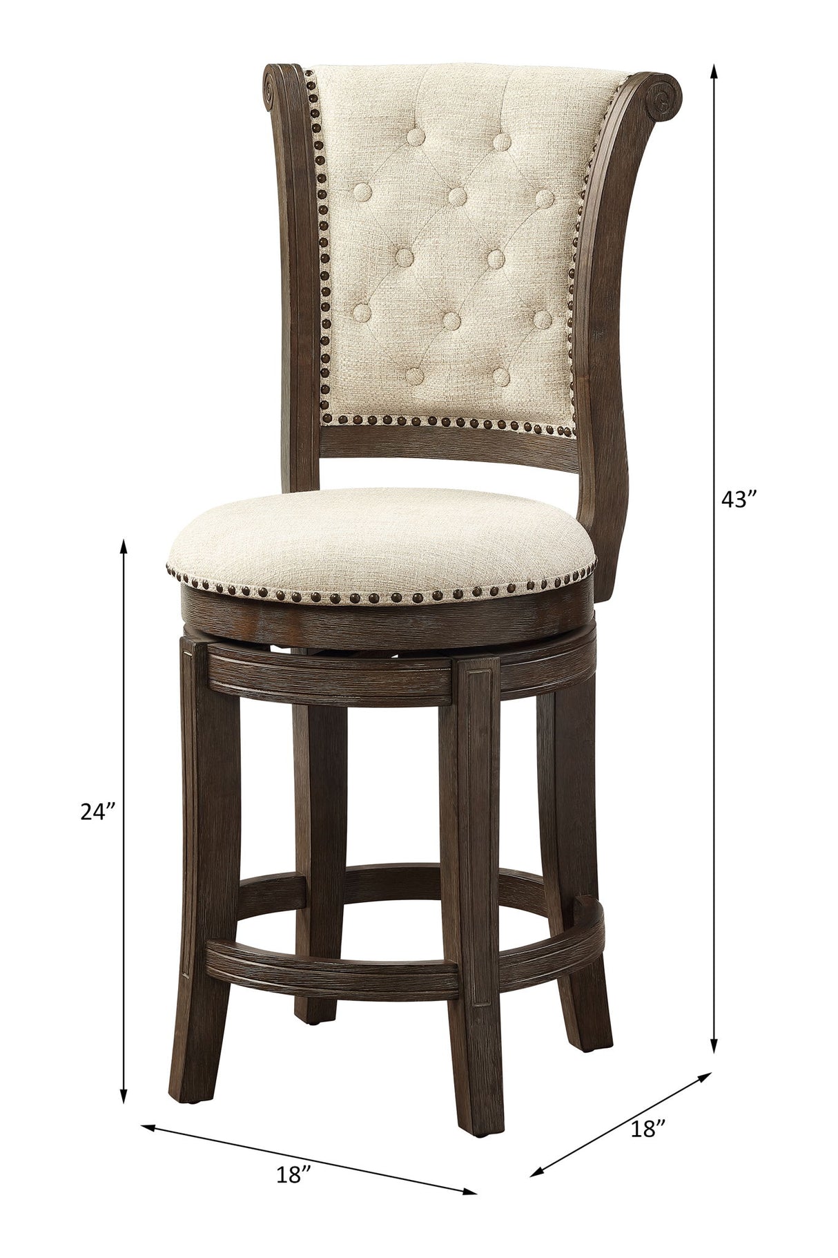 Glison - Counter Height Chair (1Pc)