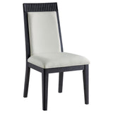 Brookmead - Dining Side Chair (Set of 2) - Ivory / Black