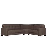Ottomanson Armada - Upholstered Convertible Sectional With Storage - Polyester