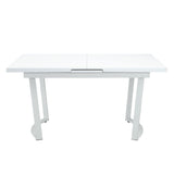 Palton - Dining Table - High Gloss White