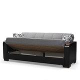Ottomanson Armada X - Upholstered Convertible Wood Trimmed Sofabed With Storage