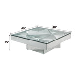 Dominic - 40" Coffee Table - Mirrored