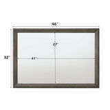 Escher - Mirror - Gray Oak