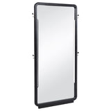 Leandro - 76" Full Length Floor Mirror - Burnished Black