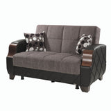 Ottomanson Molina - Upholstered Convertible Loveseat With Storage