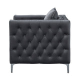 Gillian II - Chair - Light Gray Velvet