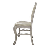 Dresden - Counter Height Chair (Set of 2) - Synthetic Leather & Bone White