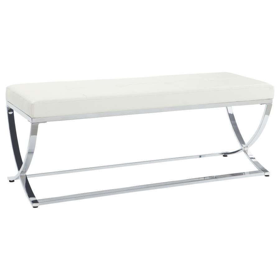 Walton - Bench with Metal Base