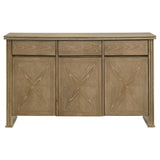 Adina - 2-Door 59" Sideboard Server - Distressed Light Brown