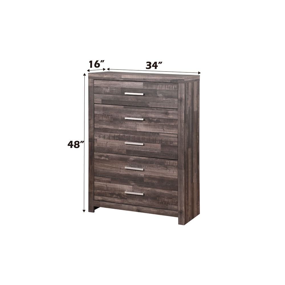 Juniper - Chest - Dark Cherry