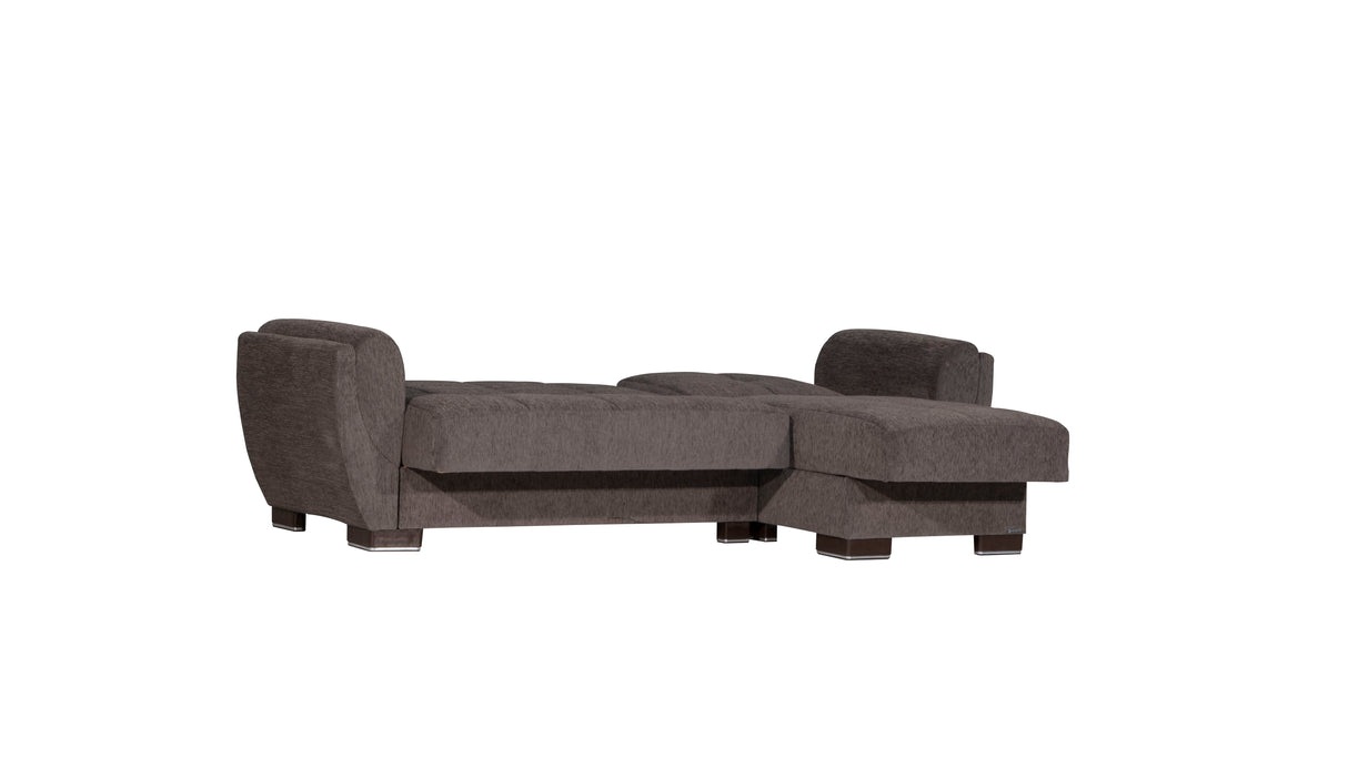Ottomanson Armada Air - Upholstered Convertible Chaise Lounge With Storage