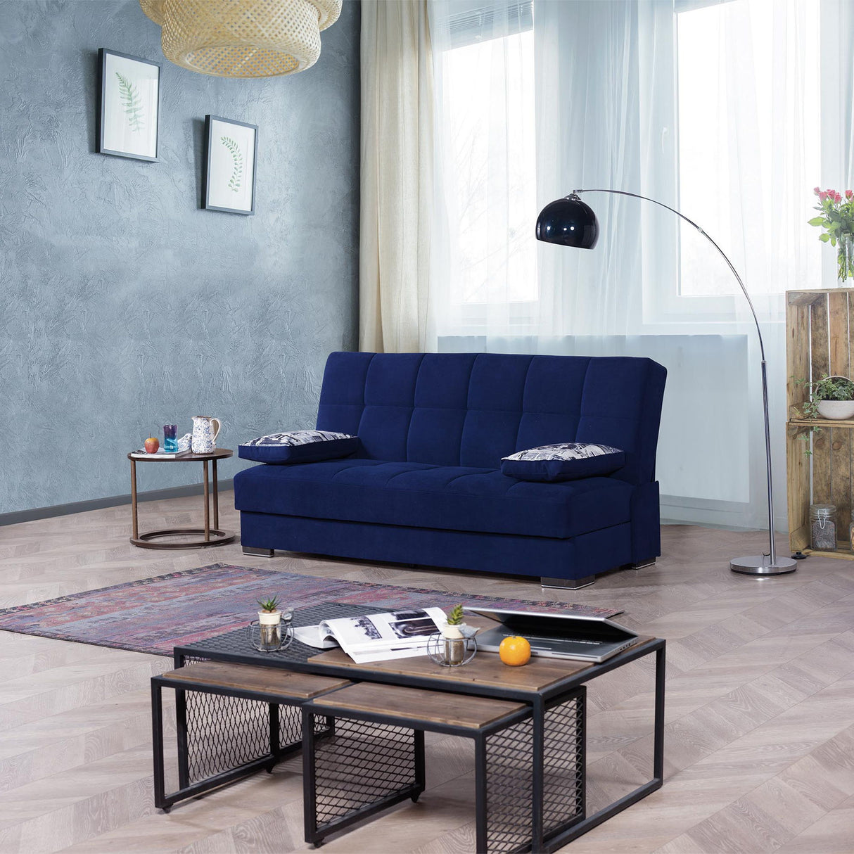 Ottomanson Soho - Upholstered Convertible Sofabed With Storage