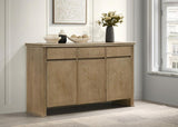 Adina - 2-Door 59" Sideboard Server - Distressed Light Brown