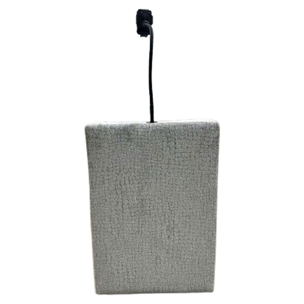 Fullar - Modular Console With Wireless Charger - Light Gary Chenille