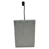 Fullar - Modular Console With Wireless Charger - Light Gary Chenille