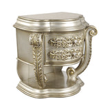 Danae - Nightstand - Champagne & Gold
