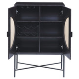 Colson - Wine Cabinet - Black