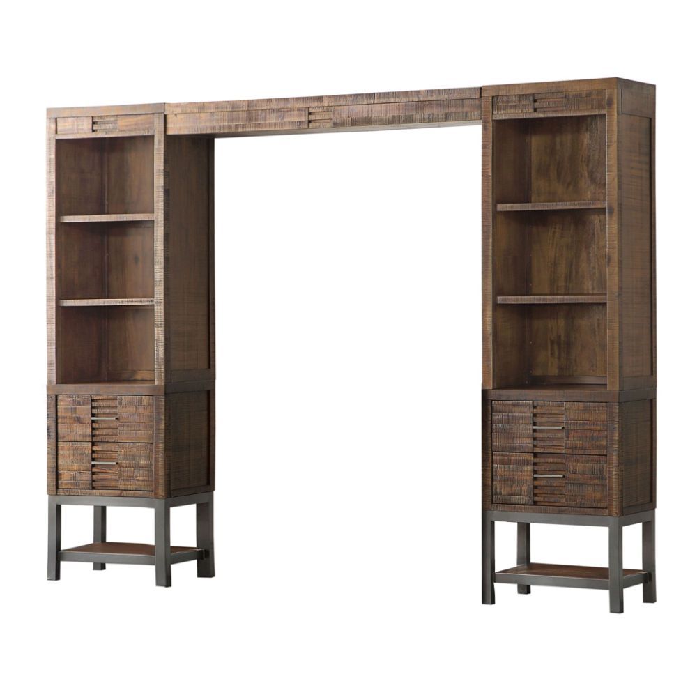 Andria - Entertainment Center - Reclaimed Oak