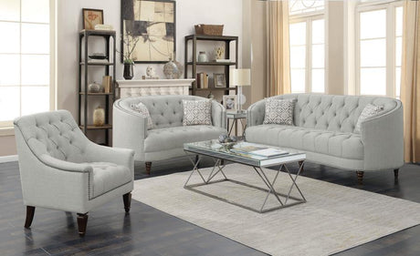 Avonlea - Upholstered Tufted Living Room Set