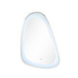 Noralie - 46" Accent Mirror With LED - Mirrored & Faux Diamonds