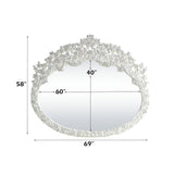 Vanaheim - Mirror - Antique White Finish - 58"