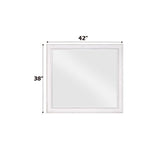 Katia - Mirror - Rustic Gray & Weathered White