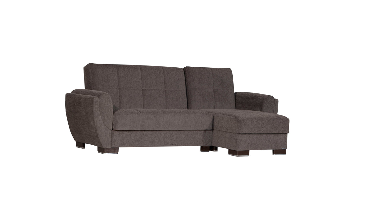 Ottomanson Armada Air - Upholstered Convertible Chaise Lounge With Storage