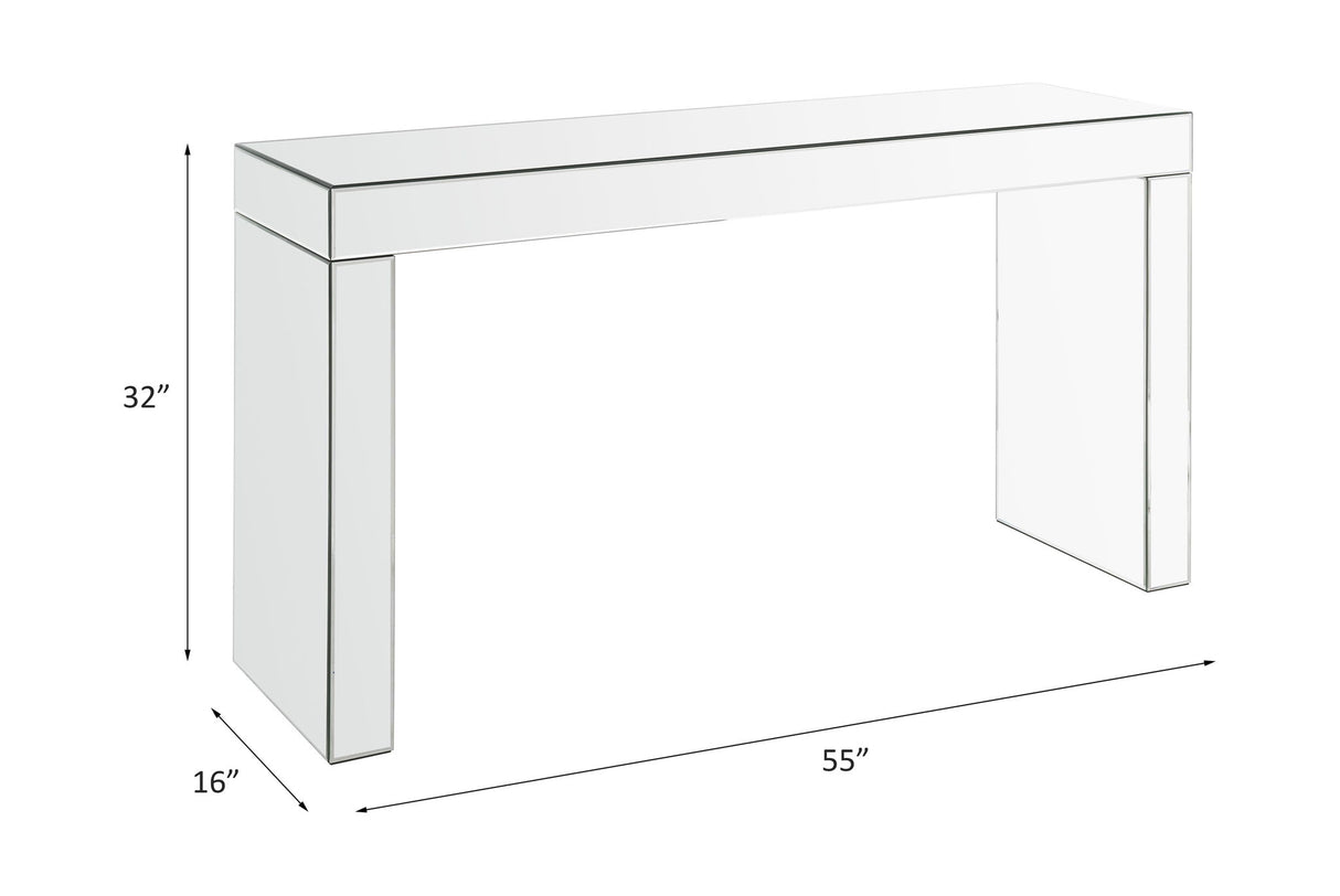 Dominic - Writing Desk - Mirrored