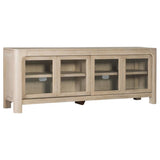 Solano - 71" 2-door TV Stand Media Console - Weathered Mango