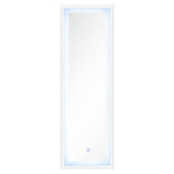 Dominic - Floor Mirror With LED - Mirrored