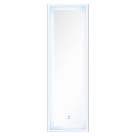 Dominic - Floor Mirror With LED - Mirrored