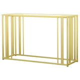 Adri - Glass Top Entryway Sofa Console Table