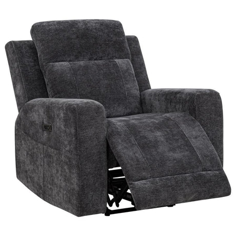 Kennett - Chenille Upholstered Power Recliner Chair