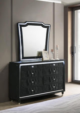 Lorient - 8-Drawer LED Bedroom Dresser Cabinet