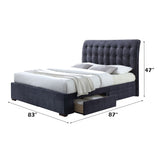 Drorit - Bed w/Storage