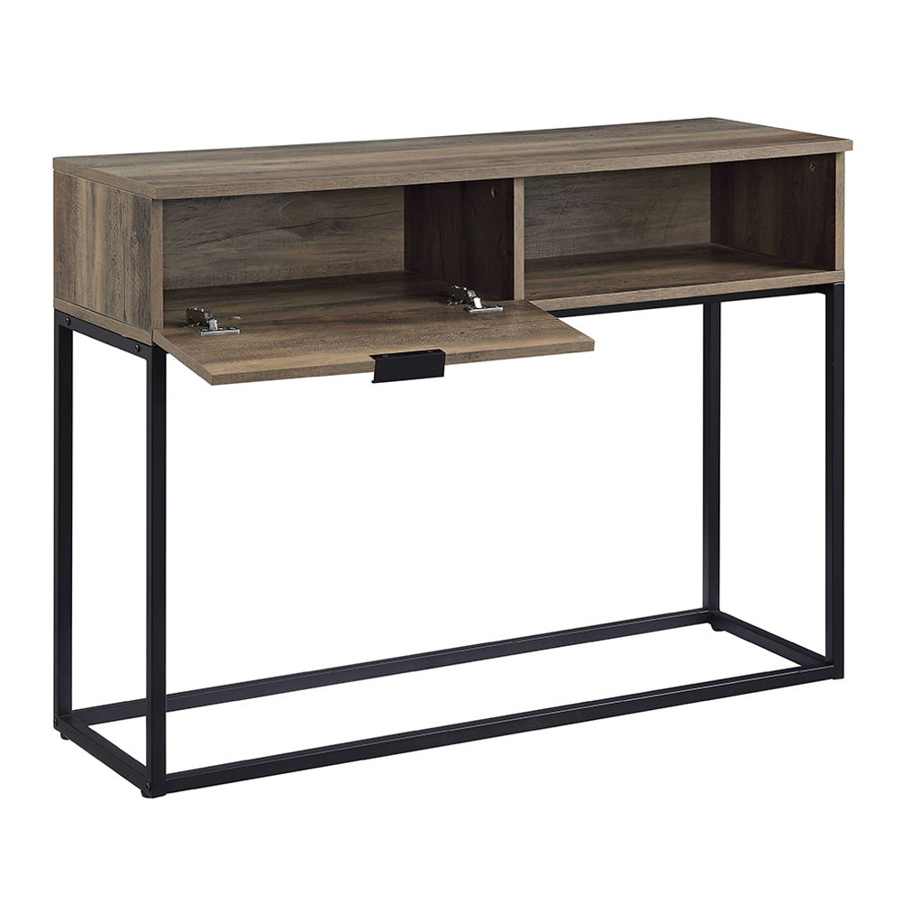 Galeno - Writing Desk - Rustic Oak & Black