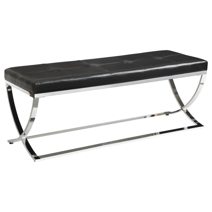 Walton - Bench with Metal Base