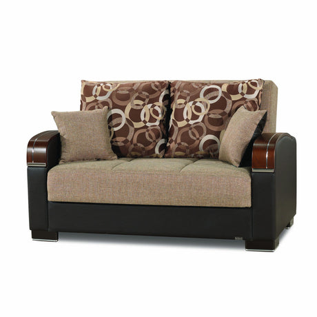Ottomanson Mobimax - Upholstered Convertible Loveseat With Storage
