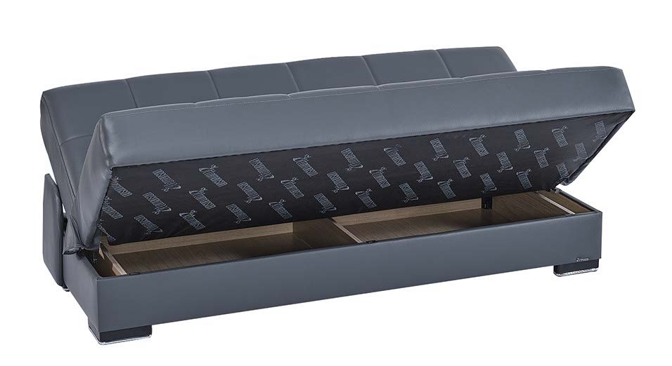 Ottomanson Soho - Upholstered Convertible Sofabed With Storage - PU