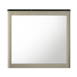 Travonte - Mirror - Gray / Beige