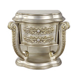 Danae - Nightstand - Champagne & Gold