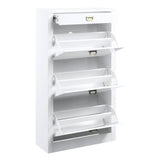 Pagan - Shoe Cabinet - White High Gloss