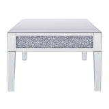 Noralie - Coffee Table - Mirrored & Faux Diamonds