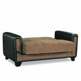 Ottomanson Mondo Modern - Upholstered Convertible Loveseat With Storage