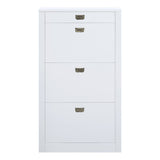 Pagan - Shoe Cabinet - White High Gloss